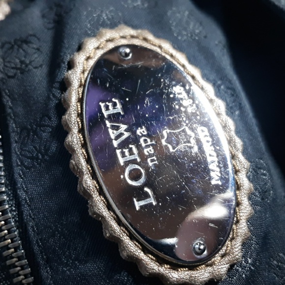 Loewe Flamenco Tassel Bronze Leather Shoulder Bag - Picture 7 of 16